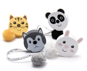 Hemline +253.MET.ZOO.4 Сантиметр-рулетка "ZOO-4", 150 см