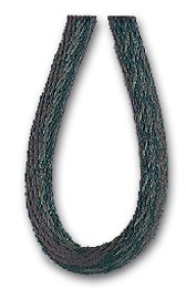 SAFISA 462-43 Шнур атласный, ширина 2 мм, цвет 43 - морская волна