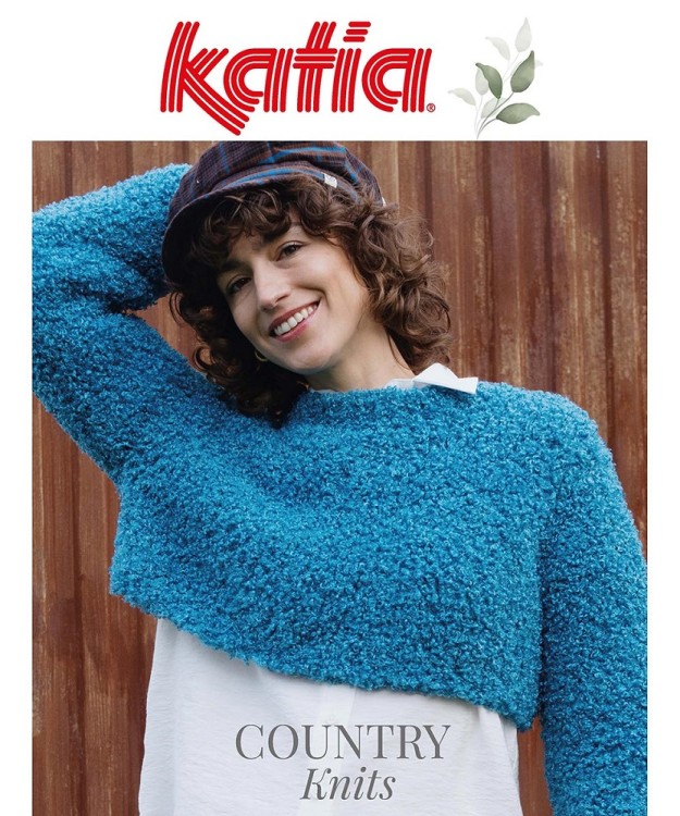 Katia 7925 Журнал с моделями по пряже Katia Woman-Kids Country Knits 1