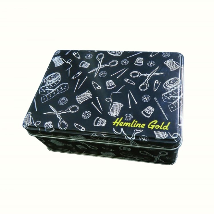 Hemline PT.TINS.M.HG Швейный набор Hemline Gold в жестяной баночке