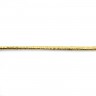 SAFISA 25275-1мм-101 Шнур металлизированный SPIRAL, ширина 1 мм, цвет 101 - золотой