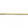 SAFISA 25275-1мм-101 Шнур металлизированный SPIRAL, ширина 1 мм, цвет 101 - золотой