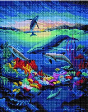 Арт Фея UA292 Мир дельфинов и китов