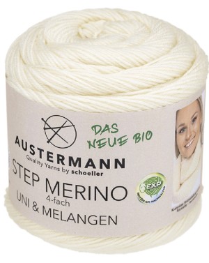 Austermann 90317 Step Merino 4-fath Uni&Melangen Gots