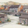 Набор для вышивания Derwentwater Designs 14VE18 Derbyshire Village