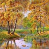 Каролинка КЛ-3051 Ткань для вышивки лентами