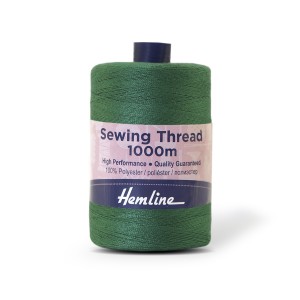 Hemline N4124.520 Нить универсальная для шитья, изумрудный