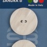Sandra CARD013 Пуговицы, белый