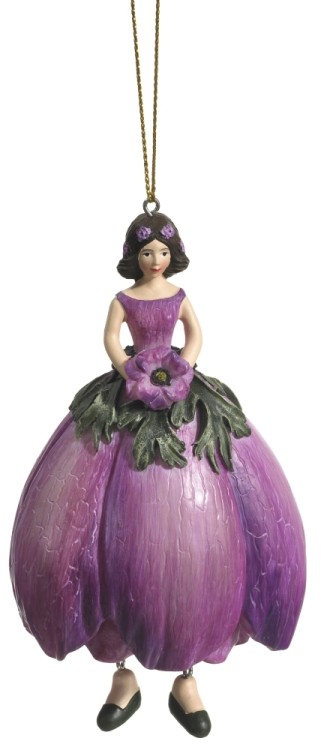 Fiebiger Floristik 850155-700 Фигурка декоративная, Blumenmadchen "Анемон"