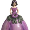 Fiebiger Floristik 850155-700 Фигурка декоративная, Blumenmadchen "Анемон"
