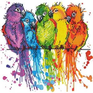 Фрея ALV-105 Цветные попугайчики