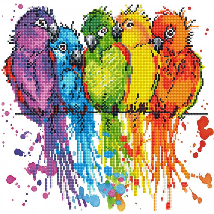 Фрея ALV-105 Цветные попугайчики