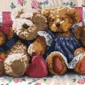 Набор для вышивания Белоснежка 1305-14 Медвежья семейка