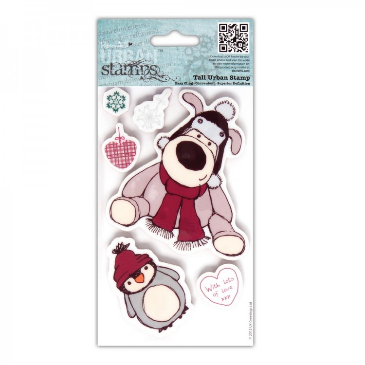 Docrafts BOF907107 Набор штампов "Буфл и Пингвин" Boofle Christmas