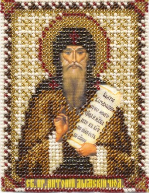 Панна CM-1401 (ЦМ-1401) Икона Преподобного Антония Дымского