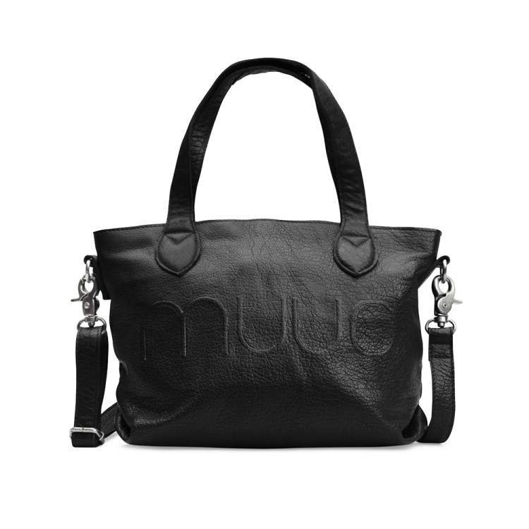 Muud QB-4409R1/Black Сумка через плечо со съемным кошельком "Laura mini"