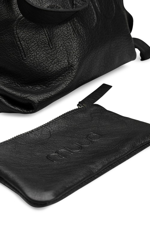 Muud QB-4409R1/Black Сумка через плечо со съемным кошельком "Laura mini"