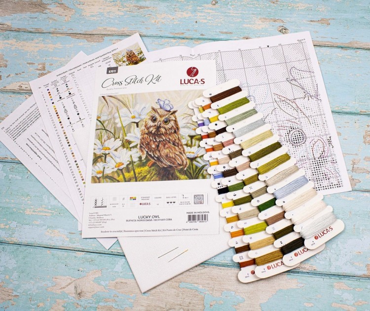 Набор для вышивания Luca-S B7011 Везучая сова