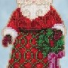 Набор для вышивания Mill Hill JS205105 Greetings Santa (Поздравление санты)