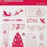Docrafts PMA907940 Штамп прозрачный Веселого Рождества