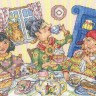 Набор для вышивания Bothy Threads XWB2 Tea And Cake (Чай С Тортом)