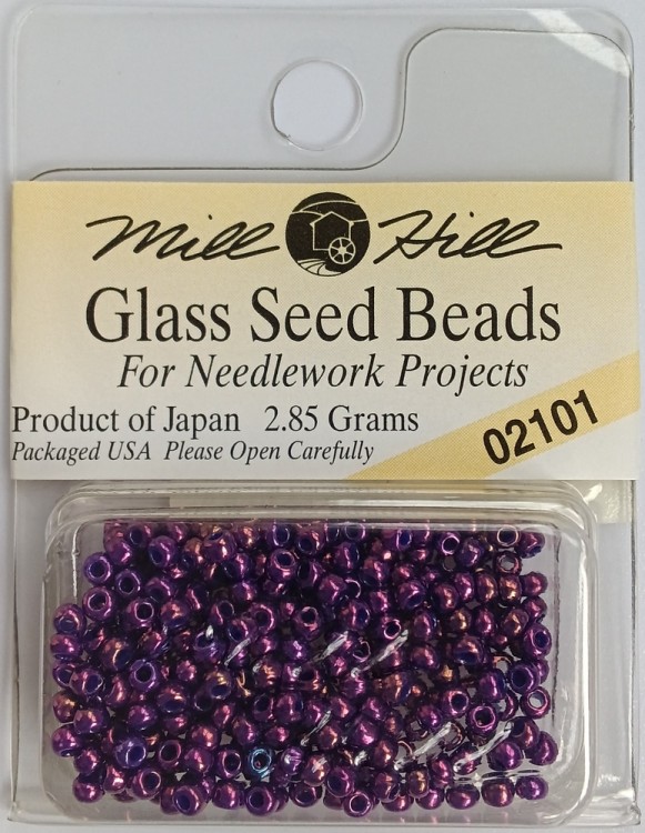 Mill Hill 02101 Purple - Бисер Glass Seed Beads