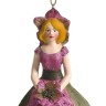 Fiebiger Floristik 850270-450 Фигурка декоративная, Blumenmadchen "Морозник"