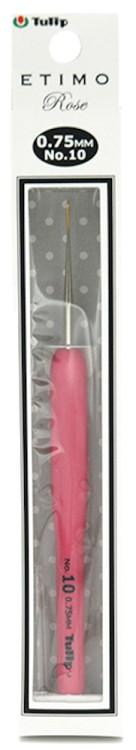 Tulip Крючок для вязания с ручкой "ETIMO Rose", сталь