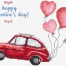 Набор для вышивания LetiStitch 983 Happy Vallentine’s Day (Счастливого Дня Валентина)