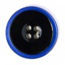 Disboton 14940-20-00005/3 Пуговицы Elegant, черный с синим