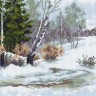 Матренин Посад 0838-1 Зимний лес