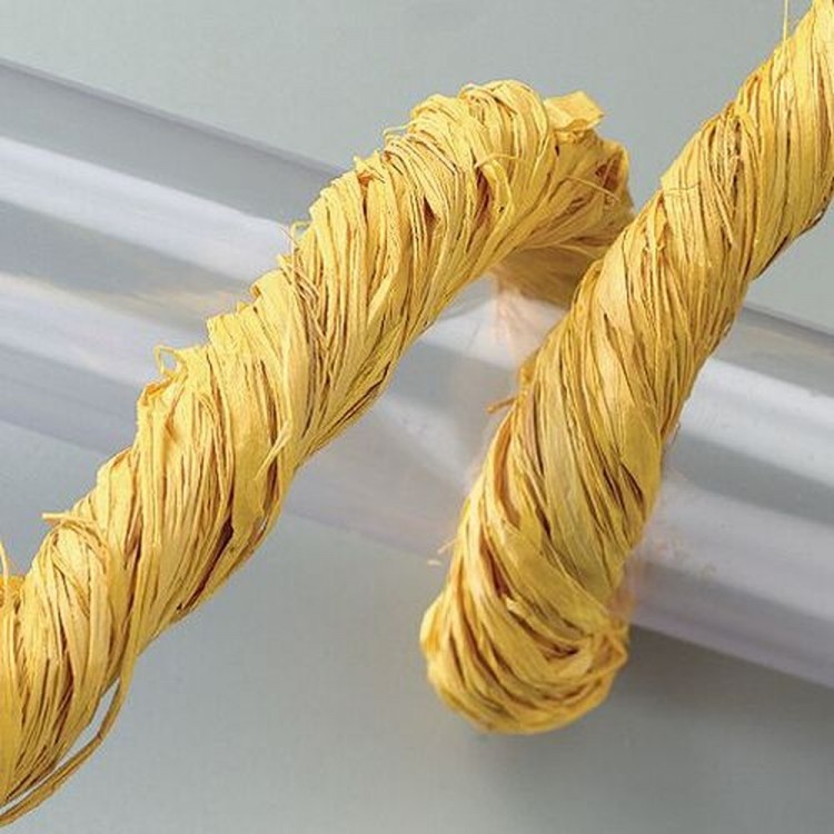 Efco 1007307 Рафия натуральная, 50г, цвет желтый