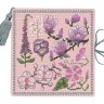 Набор для вышивания Le Bonheur des Dames 3482 Чехол для игл "Needle Case Pink Flowers" (Розовые цветы)