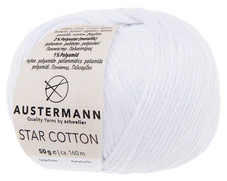 Пряжа для вязания Austermann 90325 Star Cotton купить в интернет ...