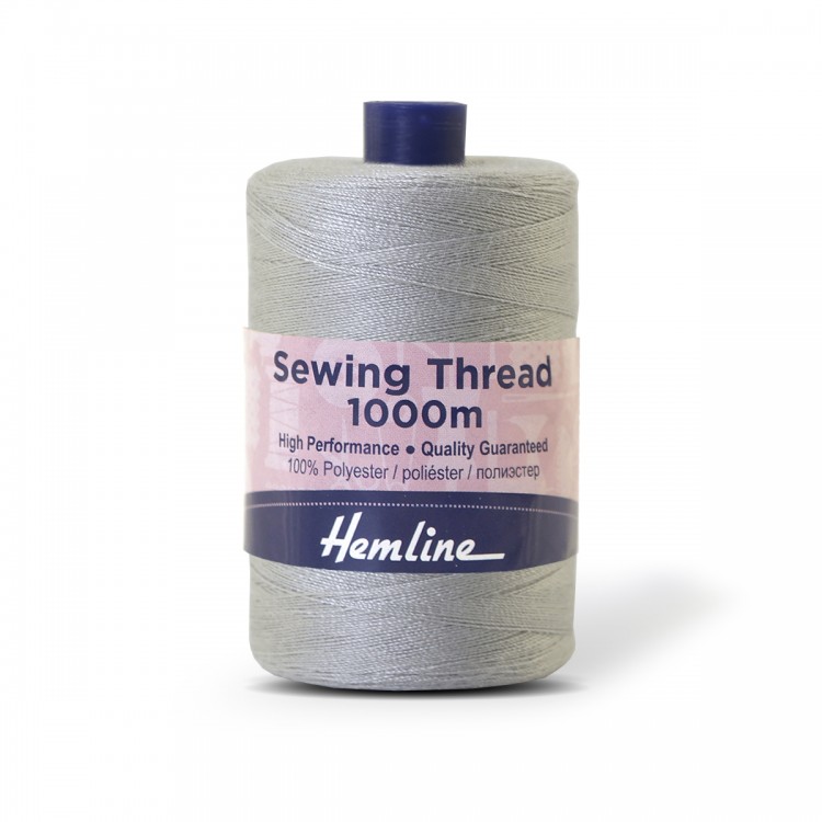 Hemline N4124.485 Нить универсальная для шитья, серый