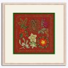 Набор для вышивания Le Bonheur des Dames 2284 Christmas Flowers (Рождественские цветы)