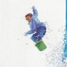 Набор для вышивания Thea Gouverneur 3055 Snowboarder (Сноубордист)