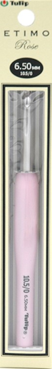 Tulip Крючок для вязания с ручкой "ETIMO Rose", алюминий