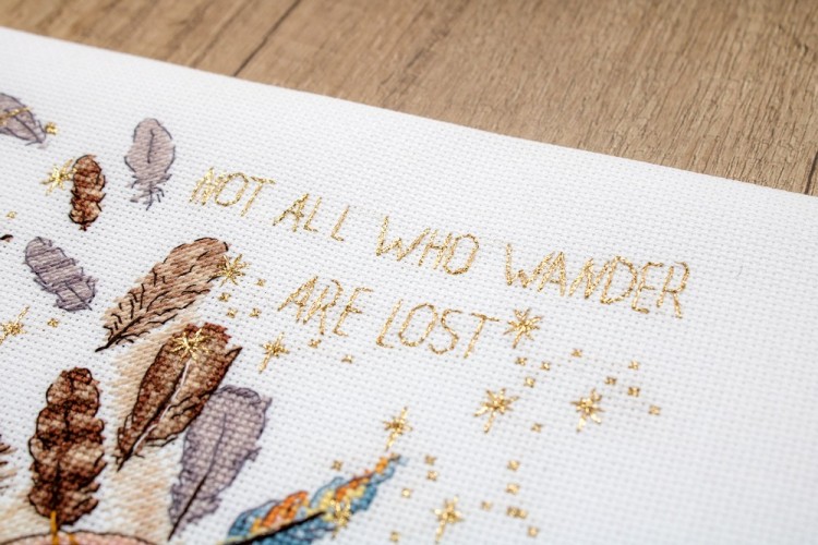 Набор для вышивания LetiStitch 984 Never Stop Dreaming (Никогда не переставай мечтать)