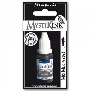 Stamperia KAMYST10 Краскa с экстра блеском "Mystik ink", 18 мл, цвет серый