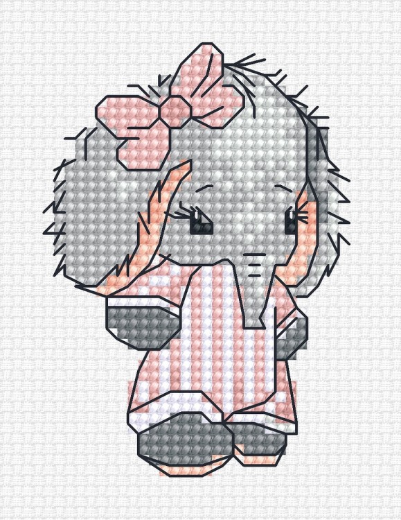 Набор для вышивания Luca-S M04 Моя первая вышивка