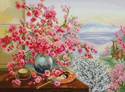 Конек 1437 Букет сакуры