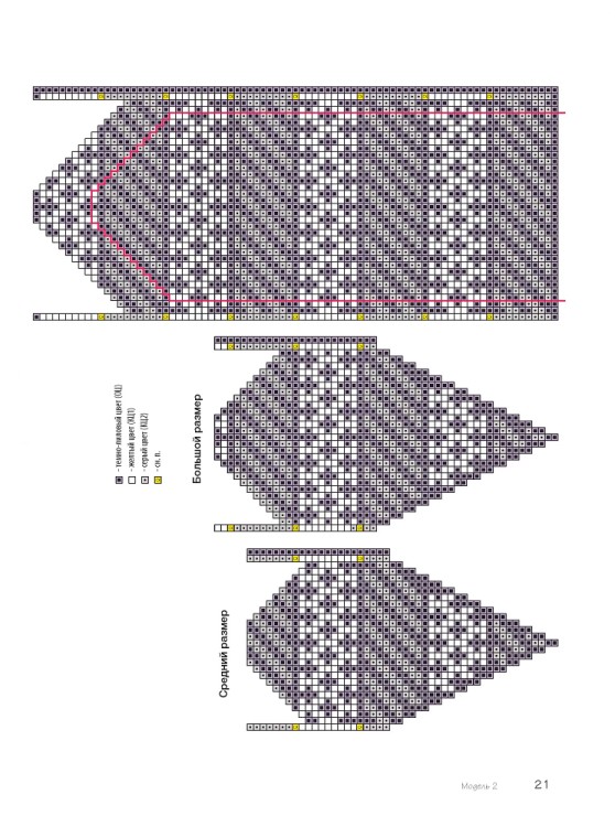 Варежки Русского Севера (голубая)