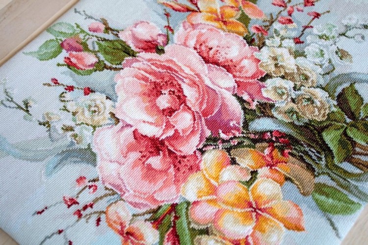 Набор для вышивания Luca-S BA2364 Букет цветов