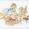 Набор для вышивания Lanarte PN-0204890 Picnic with Vera (Пикник с Верой)