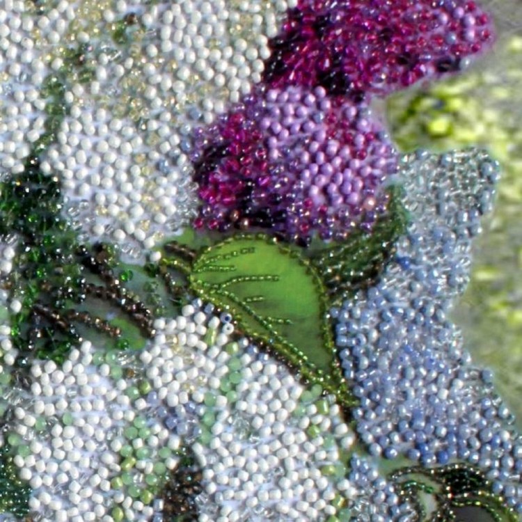 Образа в каменьях 5512 Сирень