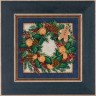 Набор для вышивания Mill Hill MH145304 Spiced Wreath (Пряничный венок)