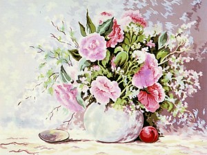 Collection D'Art 11382 Ткань с рисунком для вышивания