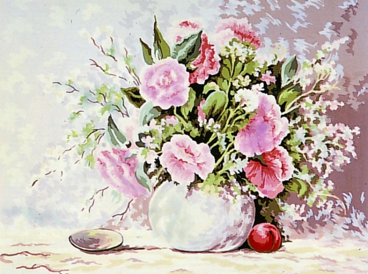Collection D'Art 11382 Ткань с рисунком для вышивания
