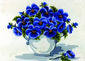 Collection D'Art 6194 Ткань с рисунком для вышивания